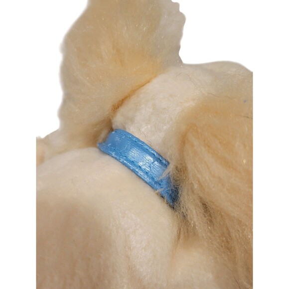 MATTEL Pound Puppy Cocker Spaniel 6" Plush Stuffed Animal Bean 2004 Blue Collar - Picture 5 of 9